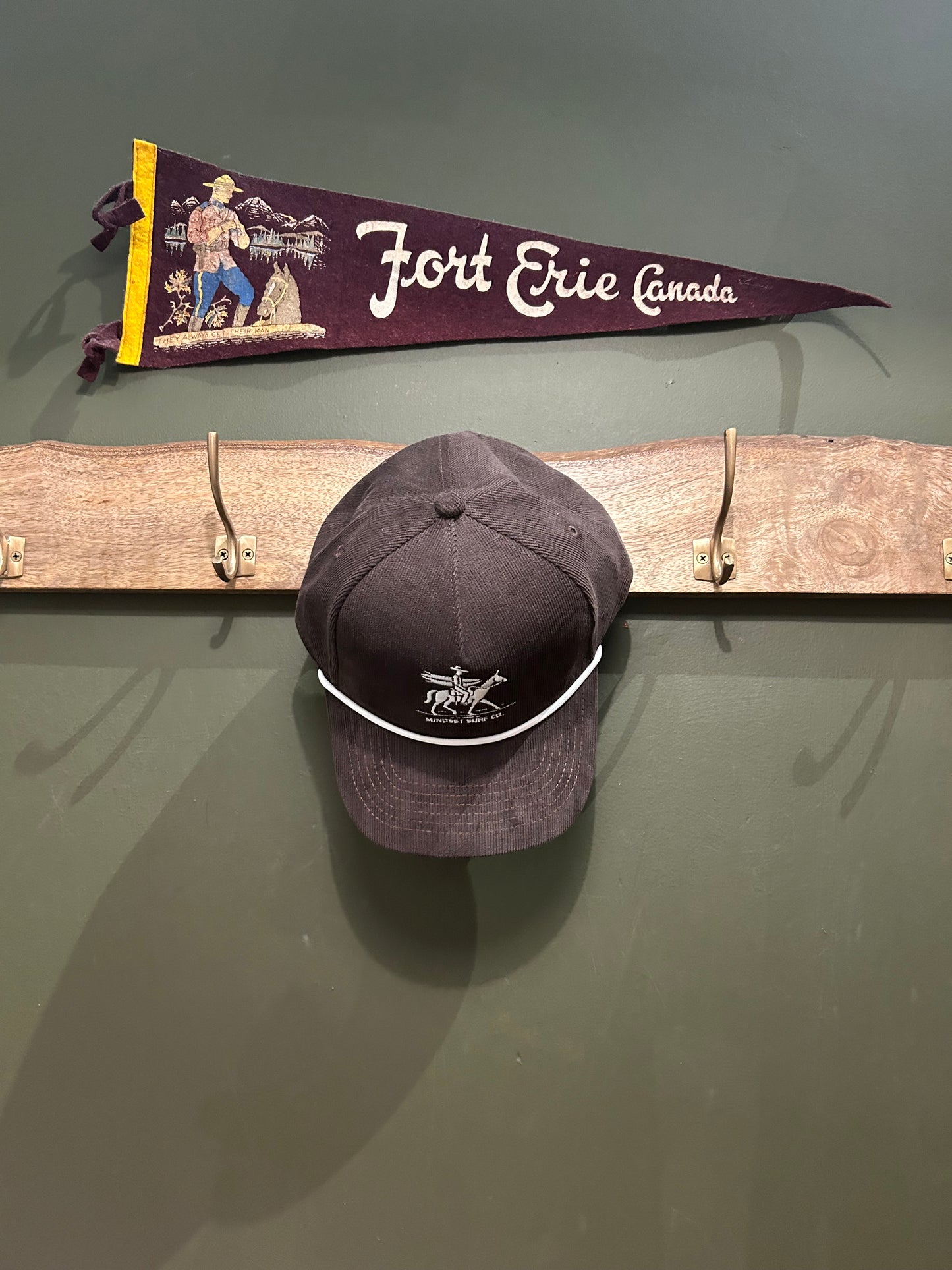 West coast cowboy SnapBack corduroy hat