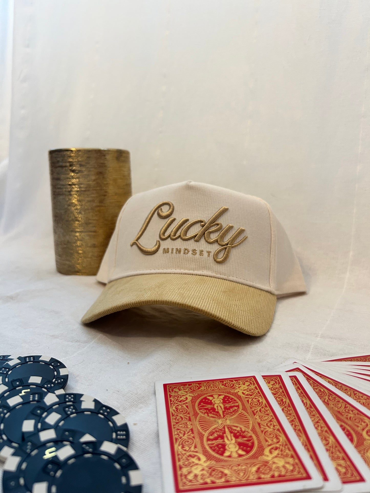 Gold Rush Corduroy Snapback Hat