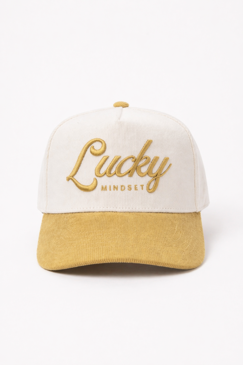 Gold Rush Corduroy Snapback Hat