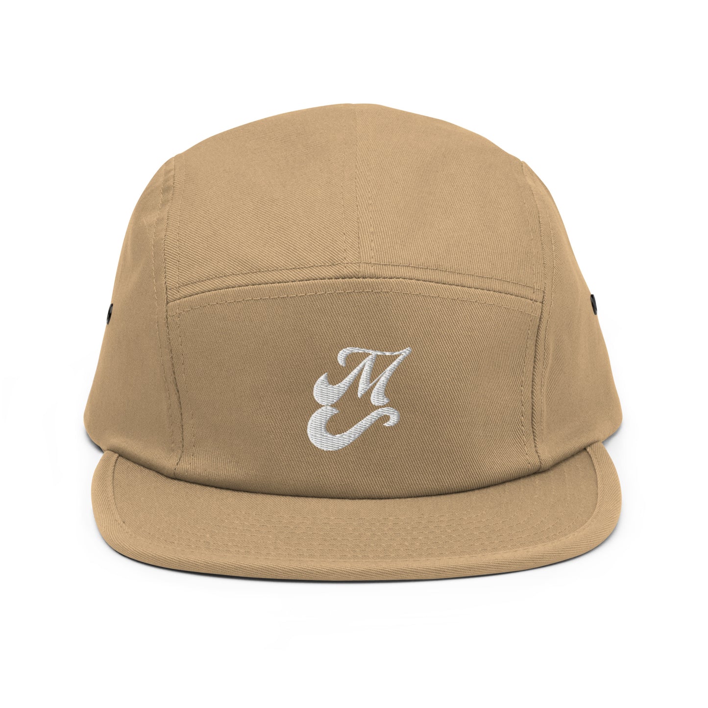 MS Logo 5 panel embroidered hat men's and women's unisex