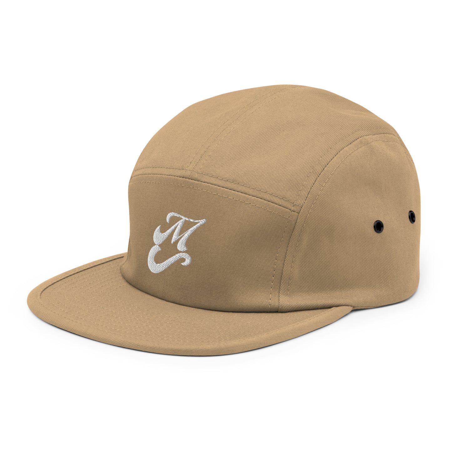 MS Logo 5 panel embroidered hat men's and women's unisex