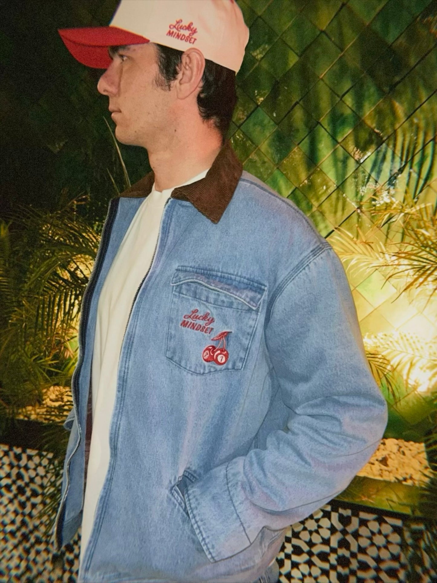 Lucky Mindset denim jacket - Only available for PREORDER!