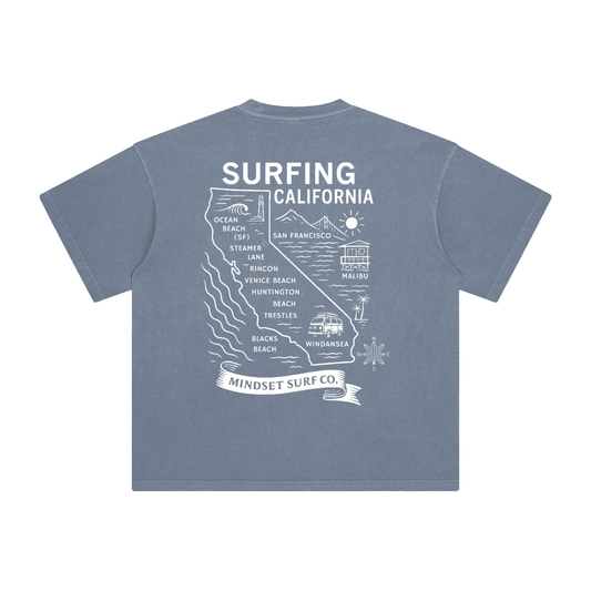 California Surf Map Tee